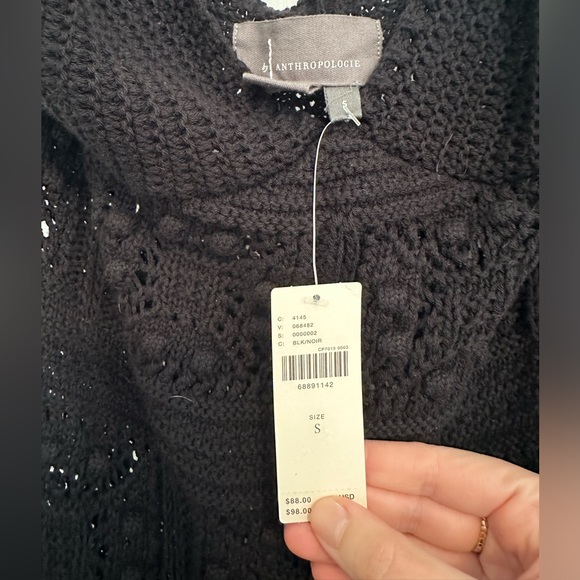 NWT by Anthropologie Crochet Mini Dress - Picture 3 of 3